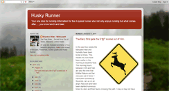 Desktop Screenshot of huskyrunner.blogspot.com