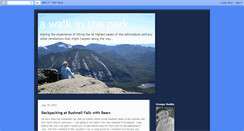 Desktop Screenshot of corinswalkinthepark.blogspot.com
