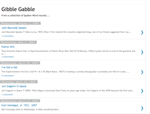 Tablet Screenshot of gibblegabble.blogspot.com