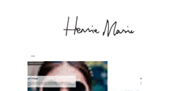 Desktop Screenshot of henriemarie.blogspot.com