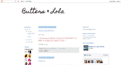 Desktop Screenshot of butterslola.blogspot.com