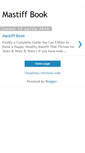 Mobile Screenshot of mastiffbook.blogspot.com