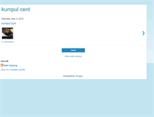 Tablet Screenshot of kumpulcent.blogspot.com
