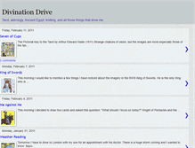 Tablet Screenshot of divinationdrive.blogspot.com