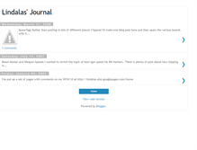 Tablet Screenshot of lindalas.blogspot.com