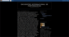 Desktop Screenshot of performasenelcentro.blogspot.com