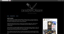 Desktop Screenshot of designhunger.blogspot.com