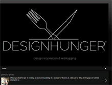 Tablet Screenshot of designhunger.blogspot.com