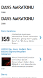 Mobile Screenshot of dansmaratonu.blogspot.com