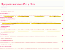 Tablet Screenshot of elmundodececiyelena.blogspot.com