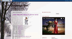Desktop Screenshot of dunianyasari.blogspot.com
