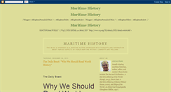 Desktop Screenshot of maritimehistory.blogspot.com