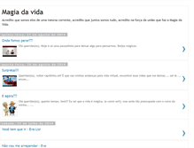 Tablet Screenshot of magiadavida-jana.blogspot.com