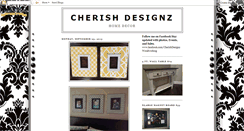 Desktop Screenshot of cherishdesignz.blogspot.com