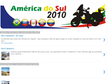 Tablet Screenshot of americadosul2010.blogspot.com