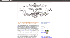 Desktop Screenshot of mommyspeak.blogspot.com
