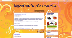 Desktop Screenshot of experientedemamica.blogspot.com