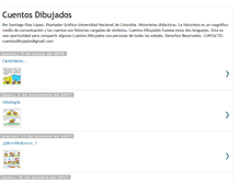 Tablet Screenshot of cuentosdibujados.blogspot.com