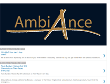 Tablet Screenshot of ambianceskinbodycentre.blogspot.com