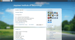 Desktop Screenshot of jeppiaarinstitute.blogspot.com