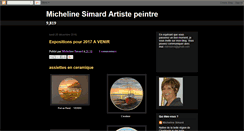 Desktop Screenshot of michelinesimard.blogspot.com