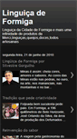Mobile Screenshot of linguicadeformiga.blogspot.com