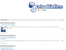 Tablet Screenshot of crisoludico-burgos.blogspot.com