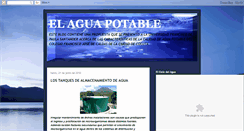 Desktop Screenshot of lascaracteristicasdelaguapotable.blogspot.com