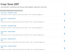 Tablet Screenshot of crazytones.blogspot.com