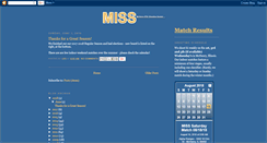 Desktop Screenshot of miss-uspsa.blogspot.com