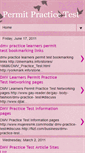 Mobile Screenshot of permit-practice-tests.blogspot.com