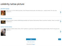 Tablet Screenshot of celebritytattooanpicture.blogspot.com