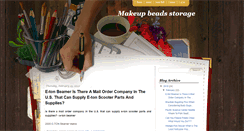 Desktop Screenshot of make-bea-storag.blogspot.com