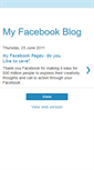 Mobile Screenshot of myfbpages.blogspot.com