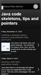 Mobile Screenshot of javaskeleton.blogspot.com