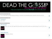 Tablet Screenshot of deadthegossip.blogspot.com