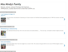 Tablet Screenshot of missmindysfamily.blogspot.com