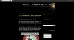 Desktop Screenshot of michaeljordannissan.blogspot.com