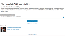 Tablet Screenshot of fibromyalgiesos.blogspot.com