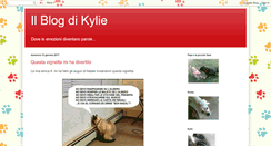 Desktop Screenshot of iokylie.blogspot.com