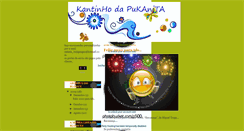 Desktop Screenshot of cantinhodapukanita.blogspot.com
