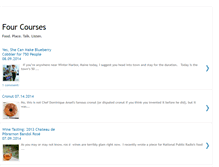 Tablet Screenshot of fourcourses.blogspot.com