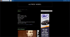 Desktop Screenshot of nobelalfred.blogspot.com