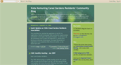 Desktop Screenshot of canalgardens.blogspot.com
