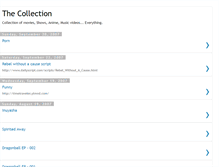 Tablet Screenshot of collectionthe.blogspot.com