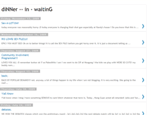 Tablet Screenshot of dinner-food.blogspot.com
