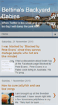 Mobile Screenshot of bettinasbackyard.blogspot.com