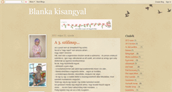 Desktop Screenshot of blankaangyalka.blogspot.com