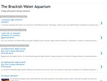 Tablet Screenshot of brackishwateraquarium.blogspot.com