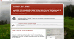 Desktop Screenshot of mundocallcenter.blogspot.com